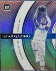 Luka Doncic [Holo] Basketball Cards 2021 Panini Donruss Optic Star Gazing Prices