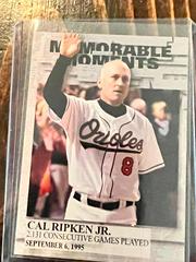 Cal Ripken Jr Baseball Cards 2017 Topps Memorable Moments Prices