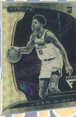 Josh Minott [Gold Vinyl] #73 Basketball Cards 2022 Panini Flux Titan Prices