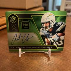 Austin Ekeler [Neon] #SS-AE Football Cards 2020 Panini Elements Steel Signatures Prices