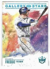 Freddie Freeman [Blue] Baseball Cards 2022 Panini Diamond Kings Gallery of Stars Prices