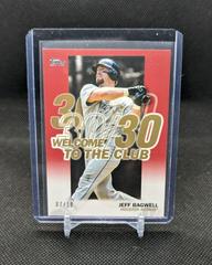 Jeff Bagwell [Red] #WC-20 Baseball Cards 2023 Topps Welcome to the Club Prices