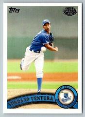 Yordano Ventura #231 Baseball Cards 2011 Topps Pro Debut Prices