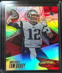 Tom Brady [Mirror Red] #4 Football Cards 2015 Panini Certified Prices