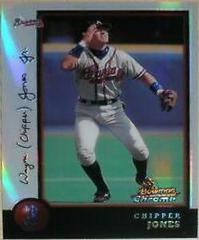 Chipper Jones [Refractor] #70 Baseball Cards 1998 Bowman Chrome Prices