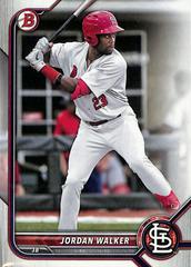 Jordan Walker Baseball Cards 2022 Bowman Paper Prospects Prices