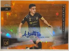 Eduard Atuesta [Autograph Orange] Soccer Cards 2021 Topps Chrome MLS Sapphire Prices