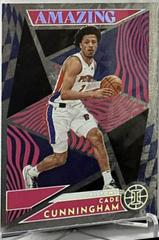 Cade Cunningham [Pink] #1 Basketball Cards 2021 Panini Illusions Amazing Prices
