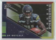 DK Metcalf [Red and Yellow] #RP13 Football Cards 2019 Donruss Optic Rookie Phenoms Horizontal Prices