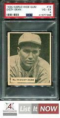 Dizzy Dean Baseball Cards 1936 World Wide Gum Prices