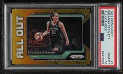 Breanna Stewart [Gold] #5 Basketball Cards 2023 Panini Prizm WNBA All Out Prices