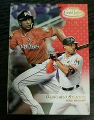 Giancarlo Stanton [Class 3 Red] #12 Baseball Cards 2017 Topps Gold Label Prices