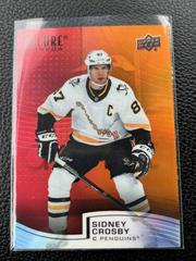 Sidney Crosby [Red Orange] Hockey Cards 2021 Upper Deck Allure Rainbow Prices