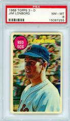 Jim Lonborg Baseball Cards 1968 Topps 3D Prices