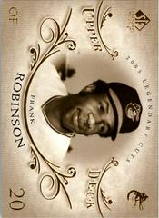 Frank Robinson #27 Baseball Cards 2005 SP Legendary Cuts Prices