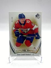 Anton Lundell [Limited Gold] Hockey Cards 2021 SP Authentic Prices