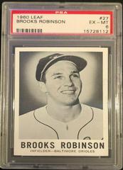 Brooks Robinson Baseball Cards 1960 Leaf Prices