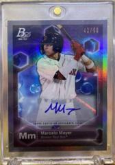 Marcelo Mayer [Autograph] #PE-9 Baseball Cards 2022 Bowman Platinum Precious Elements Prices