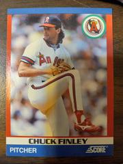 Chuck Finley #90 Baseball Cards 1991 Score Superstars Prices