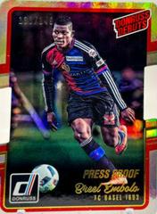 Breel Embolo Soccer Cards 2016 Panini Donruss Prices