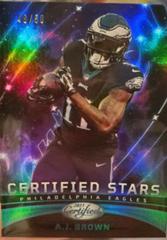 A. J. Brown [Teal] #CS-24 Football Cards 2023 Panini Certified Stars Prices