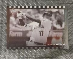 Shohei Ohtani [Camera Film Design] #39 Baseball Cards 2022 Topps Black and White Prices
