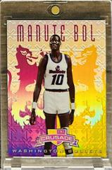 Manute Bol Red & Gold #82 Basketball Cards 2012 Panini Crusade Prizm Prices