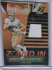Christian McCaffrey [Prime] #ZI-7 Football Cards 2022 Panini Zenith Zoned In Prices