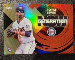 Royce Lewis [Gold] #GN-78 Baseball Cards 2022 Topps Update Generation Now Prices