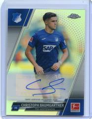 Christoph Baumgartner #BCA-CBA Soccer Cards 2021 Topps Chrome Bundesliga Autographs Prices