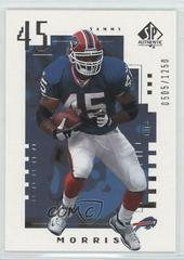 Sammy Morris #167 Football Cards 2000 SP Authentic Prices