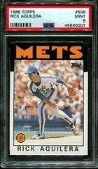 Rick Aguilera #599 Baseball Cards 1986 Topps Prices