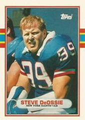Steve DeOssie #79T Football Cards 1989 Topps Traded Prices