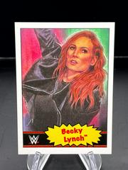Becky Lynch Wrestling Cards 2021 Topps Living WWE Prices
