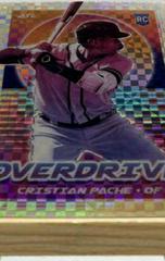 Cristian Pache [Building Blocks] #11 Baseball Cards 2021 Panini Chronicles Overdrive Prices