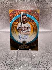 Bryan Acuna [Orange] Baseball Cards 2022 Bowman Inception Prospect Autographs Prices