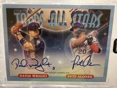 David Wright, Pete Alonso #BSDA-WA Baseball Cards 2022 Topps Baseball Stars Dual Autographs Prices