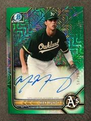 Max Muncy [Green Refractor] #BMA-MM Baseball Cards 2022 Bowman Chrome Mega Box Mojo Autographs Prices