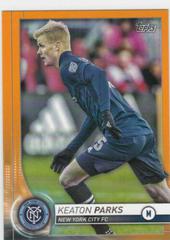 Keaton Parks [Orange] Soccer Cards 2020 Topps MLS Prices