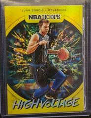 Luka Doncic #9 Basketball Cards 2019 Panini Hoops High Voltage Prices