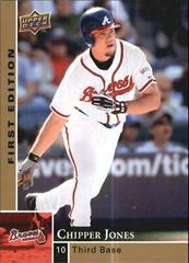 Chipper Jones #307 Baseball Cards 2009 Upper Deck First Edition Prices
