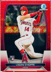 Logan O'Hoppe [Mega Box Mojo Red] #39 Baseball Cards 2023 Bowman Prices