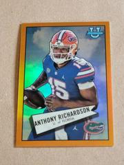 Anthony Richardson [Orange] #52BF-6 Football Cards 2022 Bowman Chrome University 1952 Prices