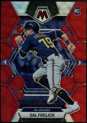 Sal Frelick [Red Wave] #24 Baseball Cards 2023 Panini Chronicles Mosaic Prices