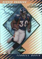 Terrell Davis Football Cards 2000 Leaf Limited Prices