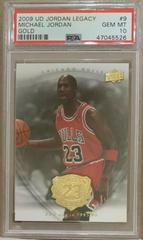 Michael Jordan [Gold] #9 Basketball Cards 2009 Upper Deck Jordan Legacy Prices