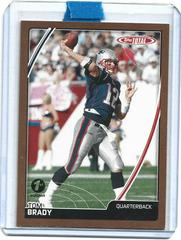 Tom Brady [Gold] #229 Football Cards 2007 Topps Total Prices