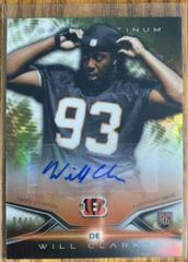 Will Clarke [Camo Refractor] Football Cards 2014 Topps Platinum Rookie Autograph Prices