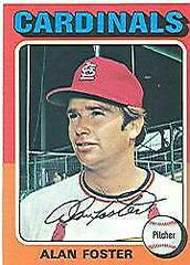 Alan Foster #296 Baseball Cards 1975 Topps Prices