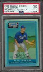 Alex Gordon [Refractor] Baseball Cards 2006 Bowman Chrome Prospects Prices